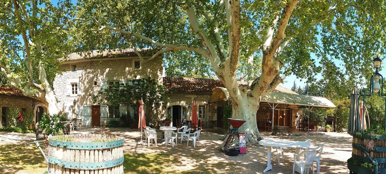 Bed and Breakfast Mas Des Vertes Rives Châteauneuf-de-Gadagne Exterior foto